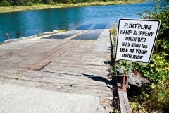 Float plane ramp Float plane ramp